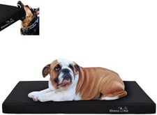 Chew Proof Dog Bed Indestructible for Medium Size Durable Dog Crate Pad, Waterpr