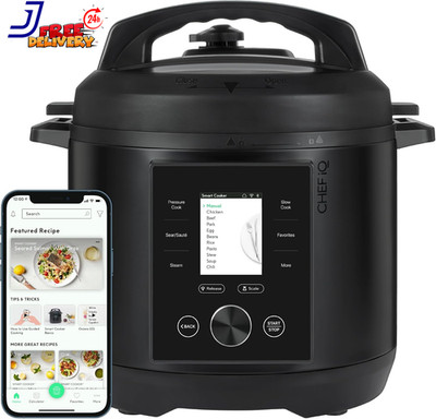 Smart Pressure Cooker with Wifi and Built-In Scale Easy To Use 6 Quart NEW