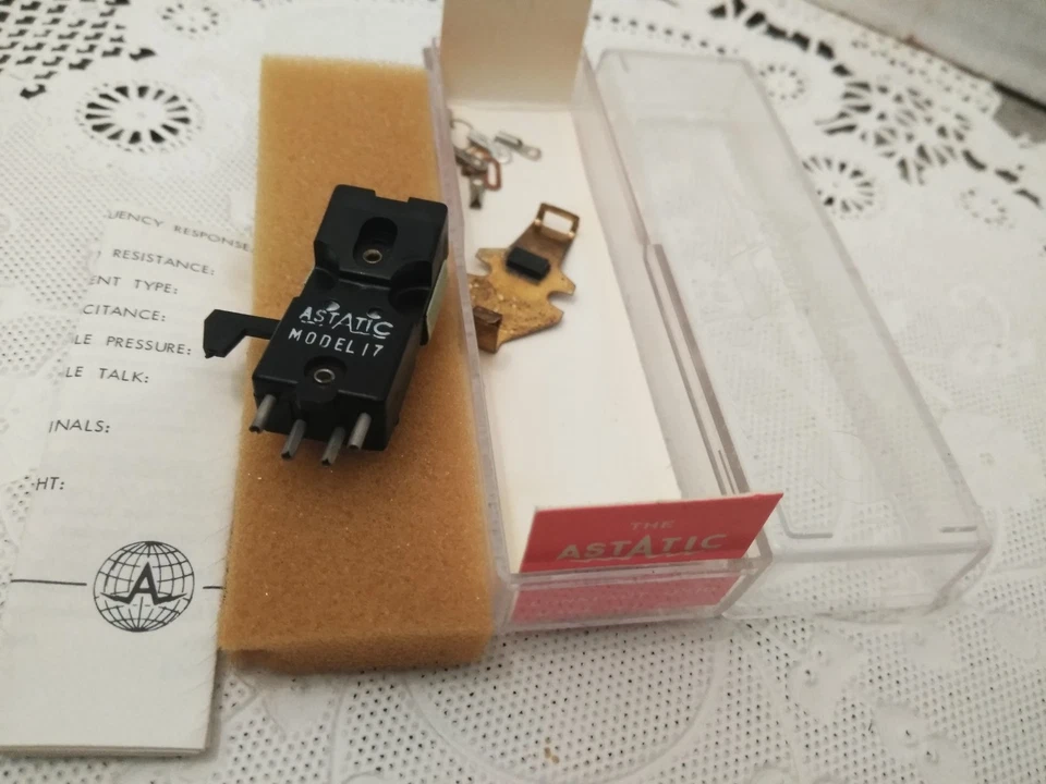 VTG. ASTATIC 17 NEEDLE CARTRIDGE for Jukeboxes and record players (N.O.S.) - Image 3 of 4