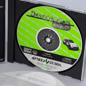 DESTRUCTION DERBY SEGA SATURN Japan CIB  With spine card