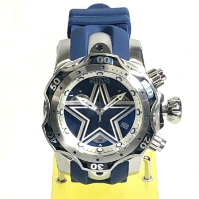 INVICTA 33069 NFL 52mm Venom Gen III Swiss Quartz Chrono Strap