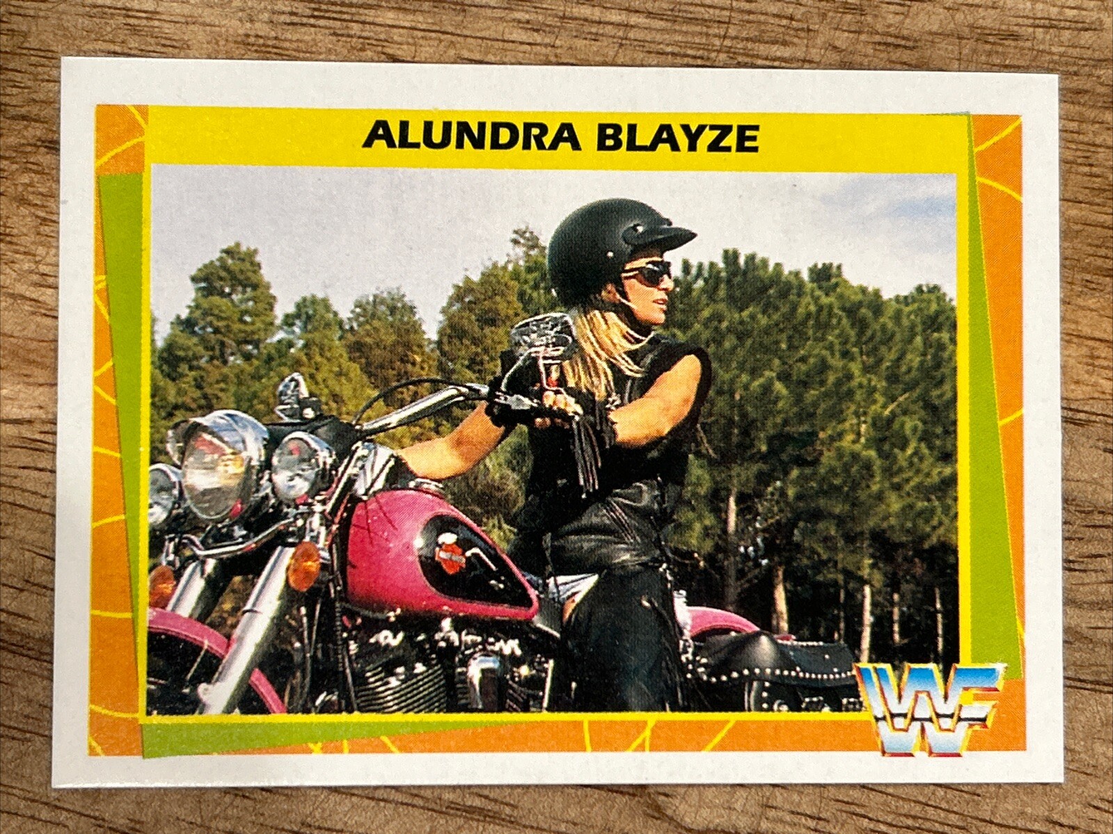 1995 WWF Merlin #116 of 180 Alundra Blayze German