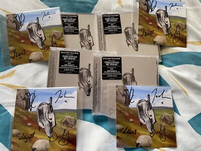 English Teacher Signed - This Could Be Texas CD (Alt Cover) + Signed Art Card