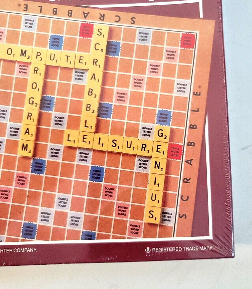 Virgin 1989 Scrabble Crossword Game IBM PC 5 1/4” Floppy disk - New - Image 4 of 4