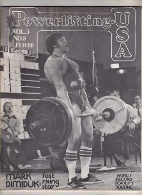 Powerlifting USA 1980-02 February World record DL routine