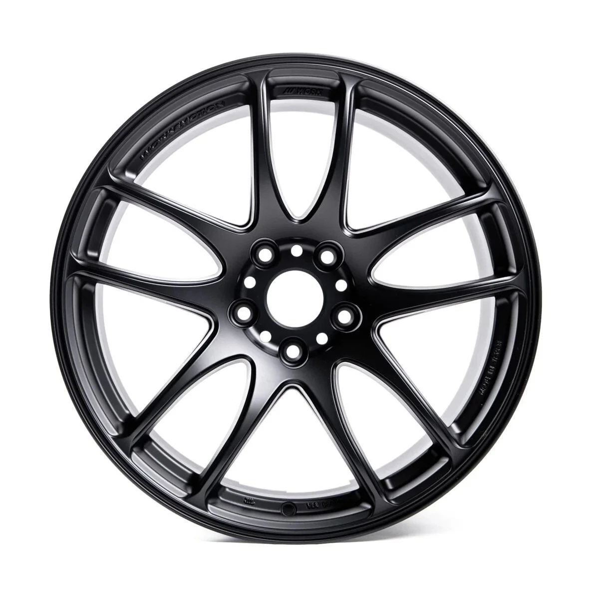 Work Emotion CR Kiwami Wheel 18x9.5 +38mm 5x114.3 Matte Black Set of 4