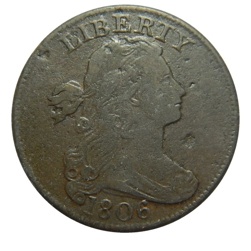 1806 Year Draped Bust Large Cents (1796-1807) for sale | eBay