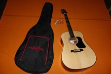 New Box Walden D450 Guitar W Gigbag Solid Spruce Top Dreadnought Acoustic Steel