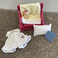 Rare Complete Fisher Price Briarberry Bear Sofa Bes Set