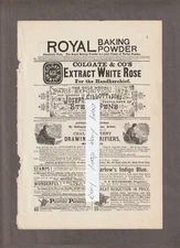 1879 Henry W. CRAIG MICROSCOPE Magazine AD~JOSEPH GILLOTT & Sons STEEL PENS