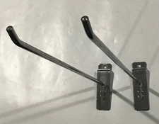 12” Slatwall Hooks Chrome Pack of 12 Items in Box Hangers Store Business Shelf’s