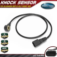 Ignition Knock Detonation Sensor for Volkswagen Beetle Golf Passat Audi 3 Blade