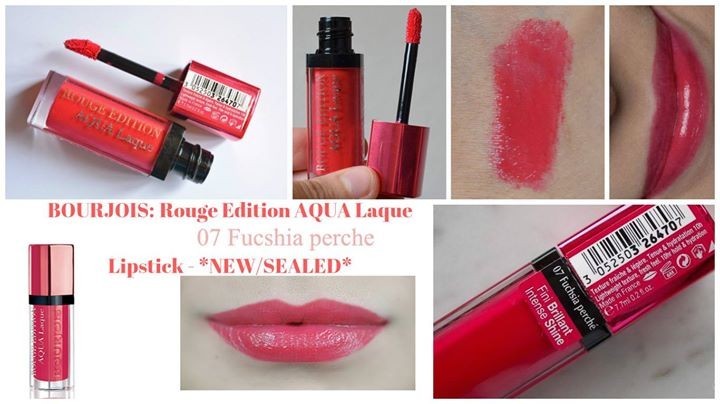 Bourjois Labial Rouge Edition Aqua Laque 03 – Langanhaltender, Wasserfester Lipgloss