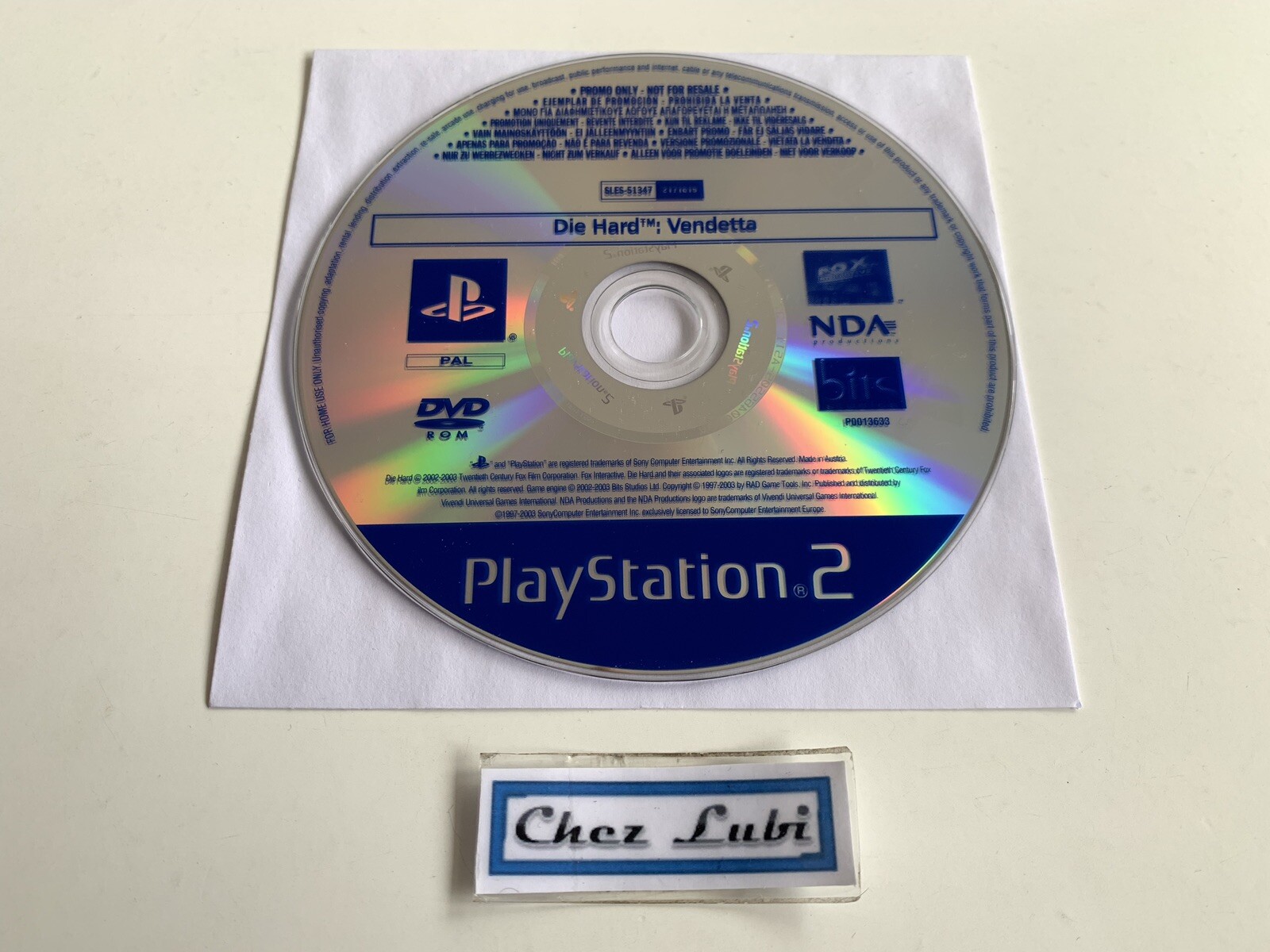 Die Hard Vendetta - Promo - Sony PlayStation PS2 - PAL EUR