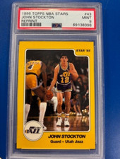 John Stockton Rookie Cards and Autographed Memorabilia Guide 18