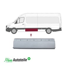 Reparaturblech Seitenwand Links Unten für Mercedes Sprinter VW Crafter ab 2006 