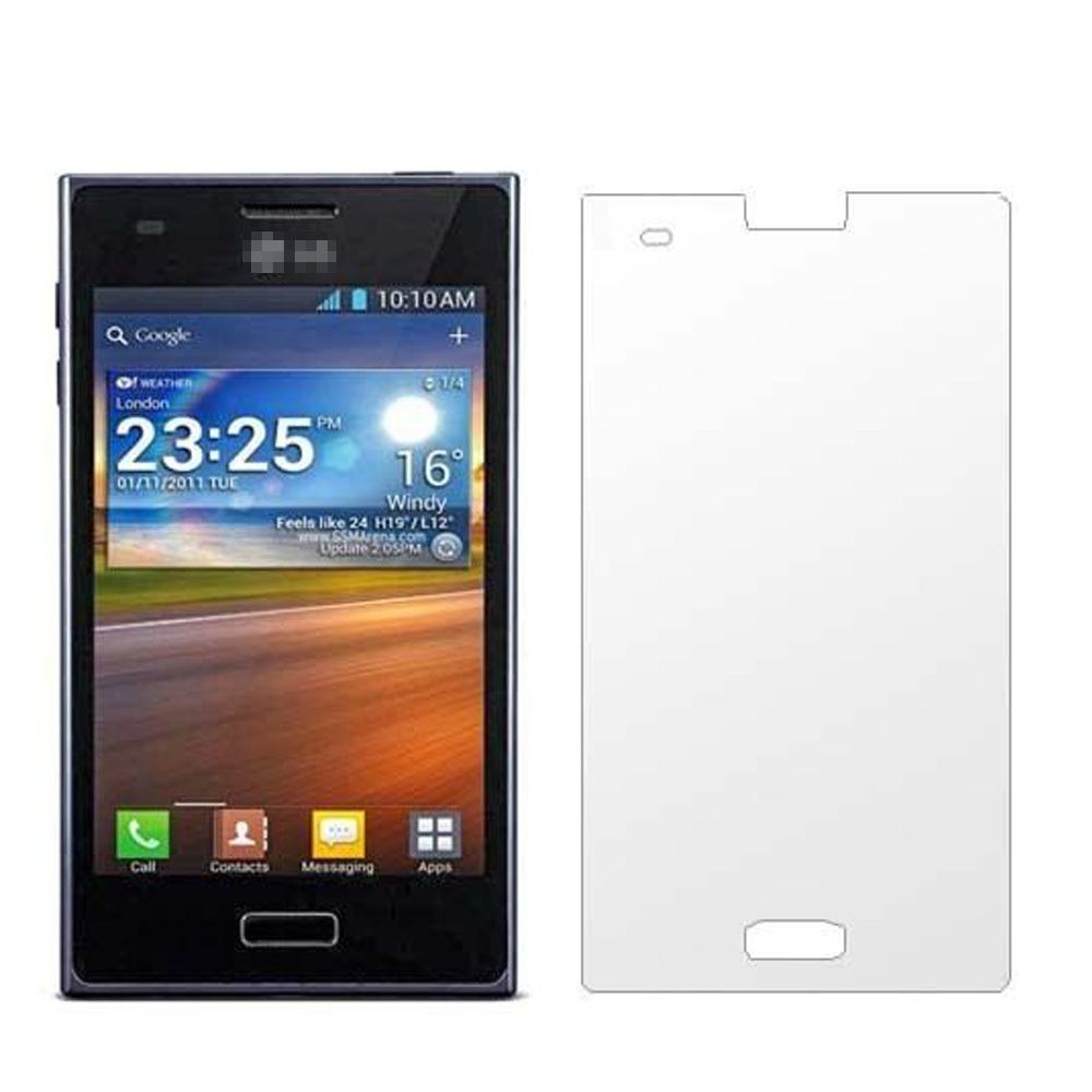 5X CLEAR LCD Screen Protector Shield for LG Optimus L5 E610 E612 GBM