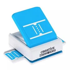 Creative Memories - Admission Ticket Decorative Border Punch - NIB - New