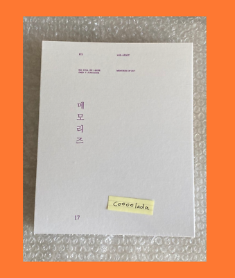 BTS Memories of 2017 DVD (Wings Tour Final Concert) - NEW