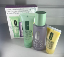 NEW CLINIQUE 3-Step Creates Great Skin Set Type 2 Dry Combination 