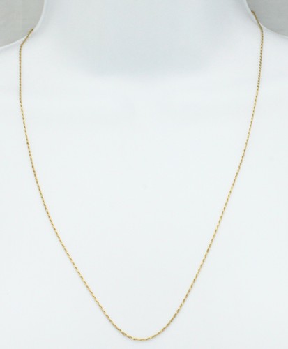 New Real 14K Solid Yellow Gold Thin 