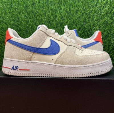 Nike Air Force '07 LV8 Coconut Milk Hyper Royal Size Sneakers