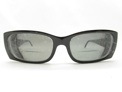 RAY-BAN RB 4067 601 3N BLACK RECTANGULAR WRAP EYEGLASSES FRAMES 52-140 118749