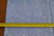 By 1/2 Yd, White Print on Lavender Lt-Weight Cotton Blend, Blouse/Dress, M4778