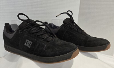DC Shoes Unisex Size 8.5 Lynx Zero Low Top Skateboarding Shoes Black/Gum Unisex 