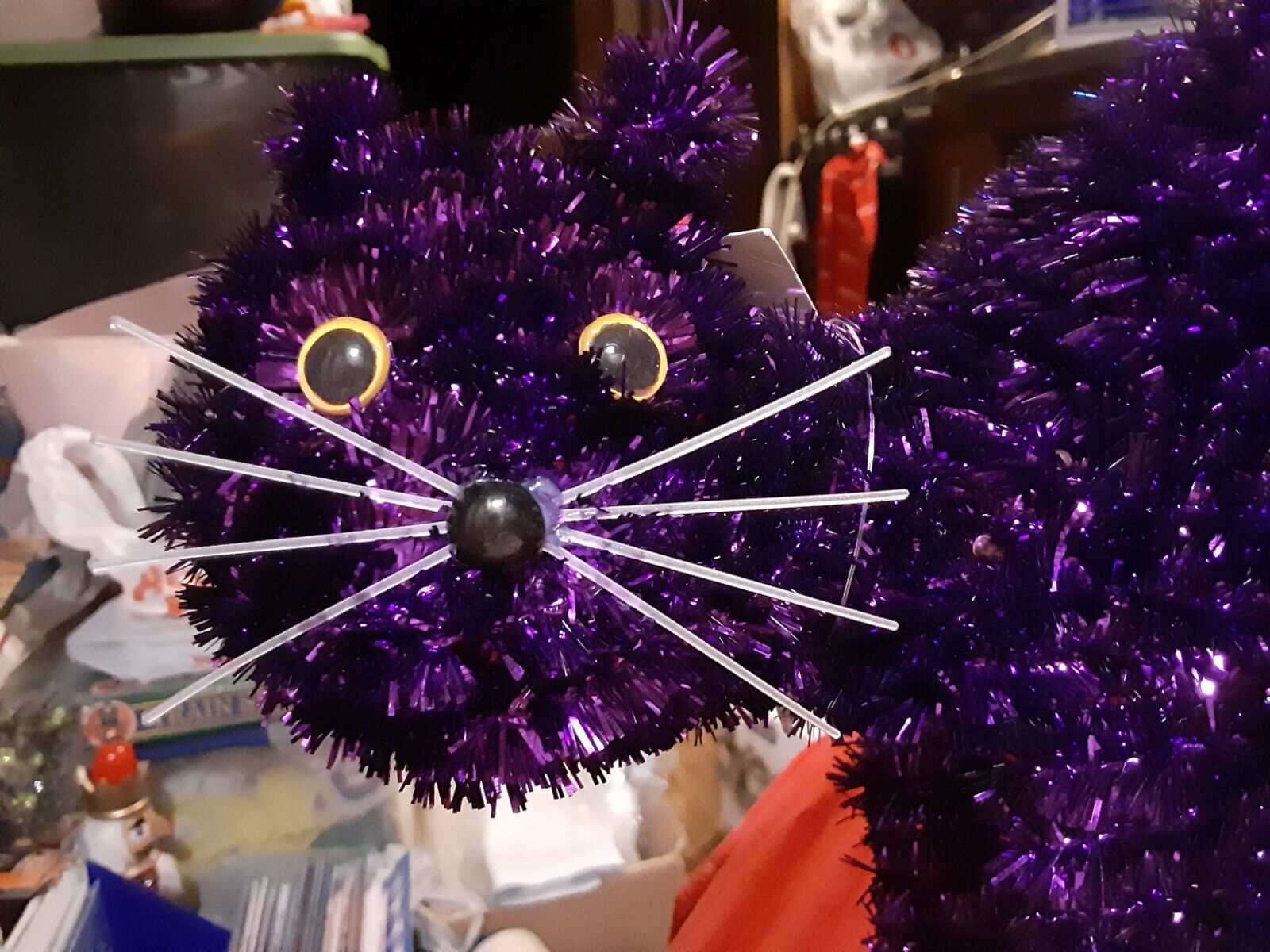 Buy Hand Crafted #71 Scaredy Scary Cat For Halloween, made to