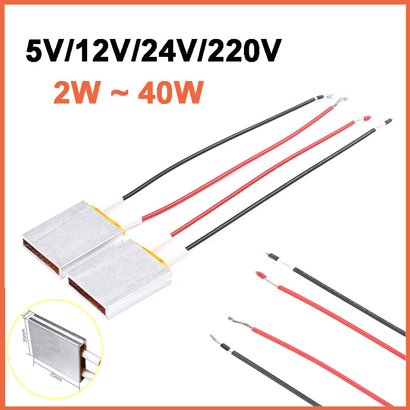 PTC Heater Plate 5V~220V Constant Temperature Element Thermostat Heating  Tablet | eBay