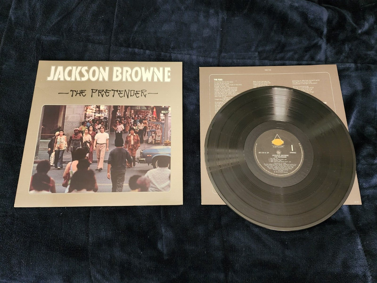 Jackson Browne ~  The Pretender LP Vinyl Original 1976 6E-107  NEAR MINT