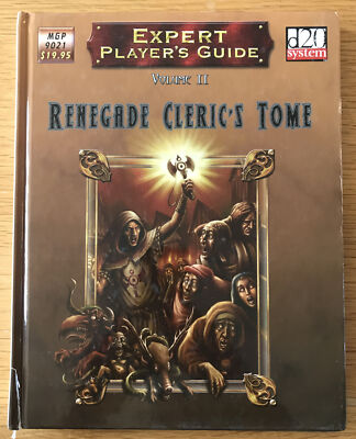 Renegade Clerics Tomb Expert Players Guide Volume II D20 System Hardcover MGP9021