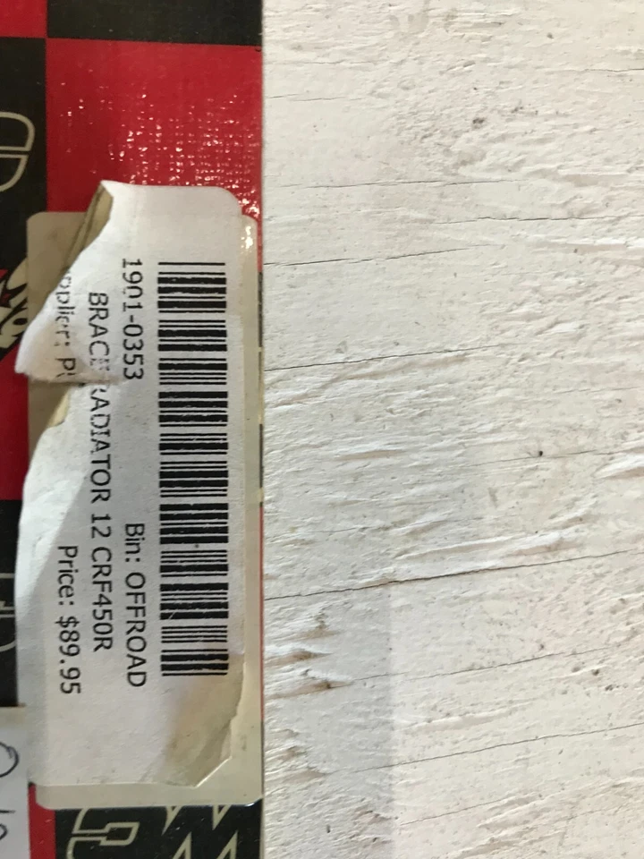 A6D Works Connection Brace Radiator Honda CRF 450 R 2012 1901-0353 18-704 - Image 3 of 4