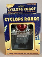 Vintage Wind-Up Sci Fi CYCLOPS ROBOT by ACCOUTREMENTS - NEW