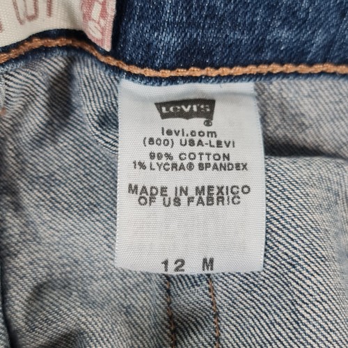 Levis 525 Womens Bootcut Jeans Blue W32 L31 Nouveau Low 12 M - Picture 14 of 14