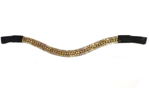 FSS Freeway ANATOM|CAL CAVESSON Trense GOLD CRYSTAL Stirnband Custom jaynreill3 - Bild 2 von 2