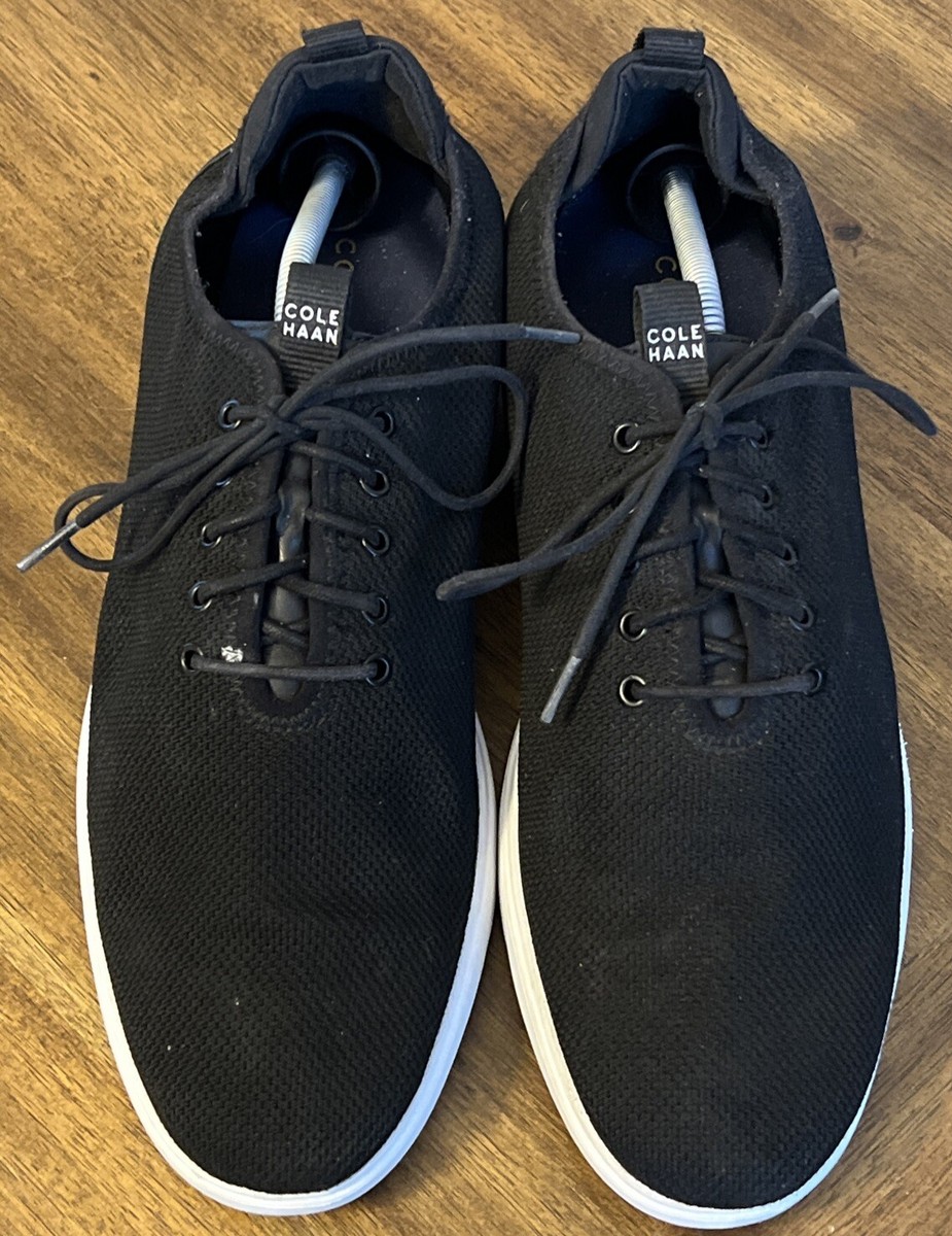 Cole Haan Grand Plus Essex Knit Oxford Sneaker Black Men's