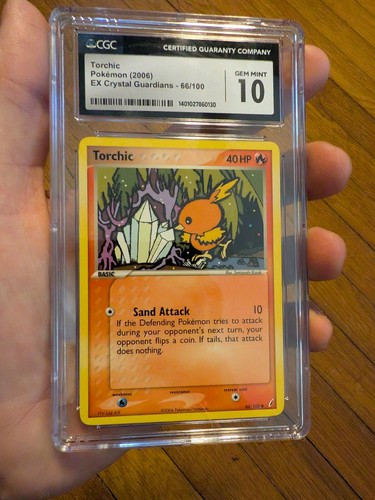 Torchic graded CGC 10 for sale on eBay