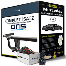 Für MERCEDES E-Klasse Limousine W213 Anhängerkupplung starr +eSatz 7pol 16- NEU