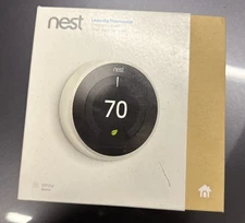 Nest Learning Thermostat (2nd Generation, White, Model A0013) Read