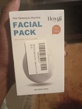 Hoygi Facial Pack - Pore Tightening & Lifting - 8 Masks - 7.5 g each - Exp 04/28