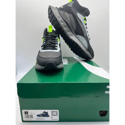 Puma Wild Rider Mid WS Black/Grey 381598-01 Men s Sneaker Size 8 NIB
