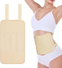 Castor Oil Pack Wrap Kit, 6PCS Reusable Organic Cotton Castor Oil Wrap Kit