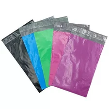 Color Poly Mailers Self Sealing Shipping Bags Select Size Color and Pack