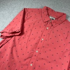 The North Face Button Front Shirt Mens L Salm...