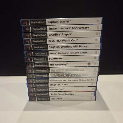PS2 Spiele Konvolut Restposten x15 PAL Sony PlayStation 2 Sammlung inkl. The Getaway