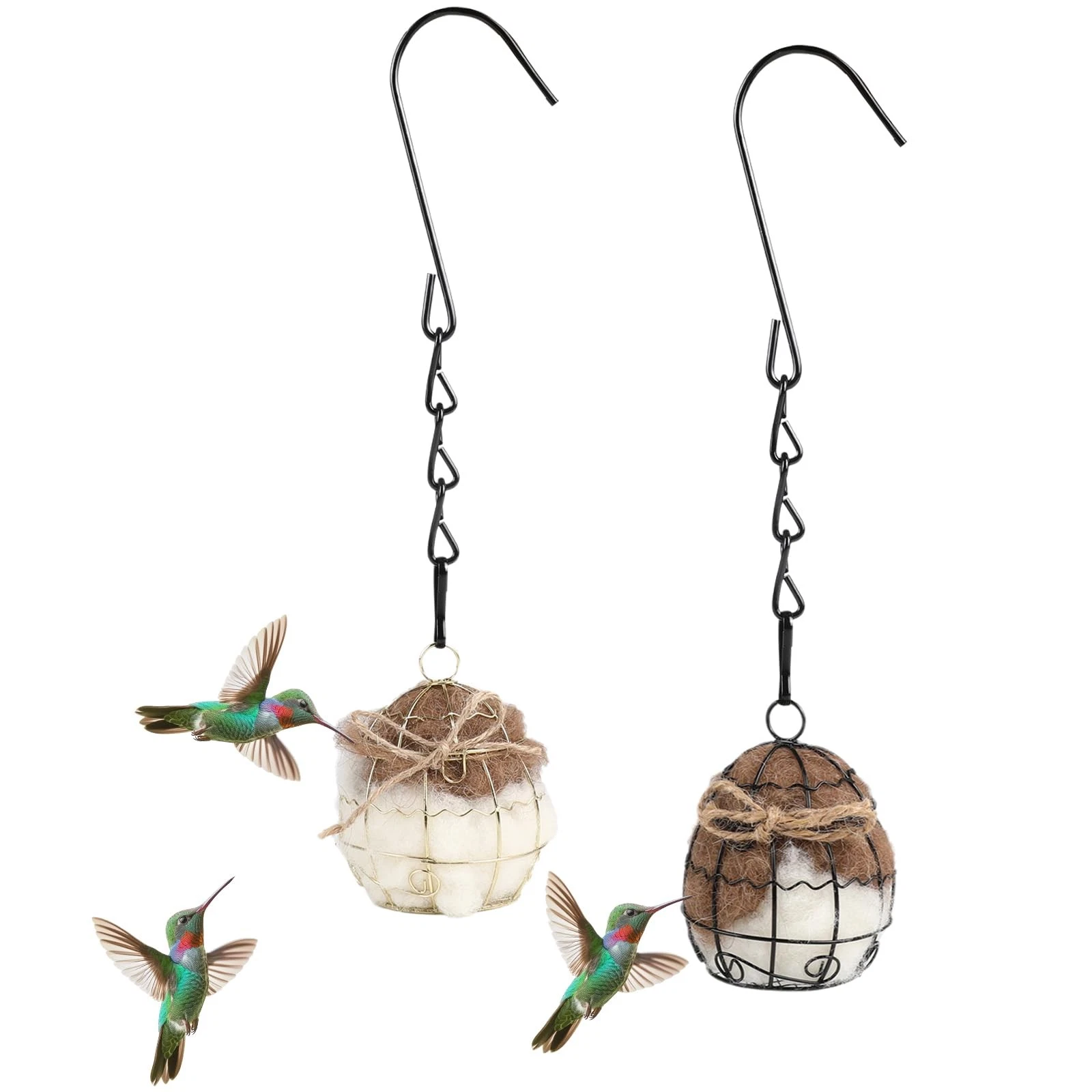 Natural Alpaca Wool Bird Nesting Material for Hummingbirds and Wild Birds