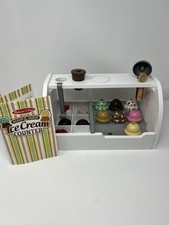 Melissa And Doug Scoop And Serve Ice Cream Counter Wooden Toy Pretend Play READ