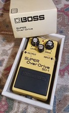 Boss Super Overdrive SD1 März 1988 80er Jahre